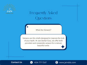 dental veneers - jain dental care