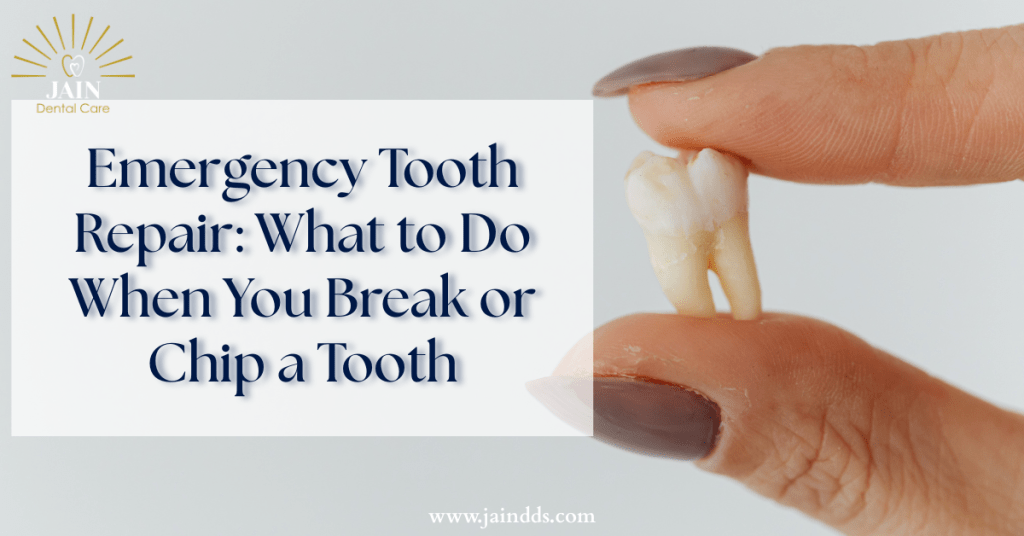 Emergency tooth repair