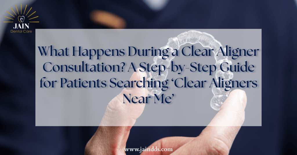 Clear aligner consultation