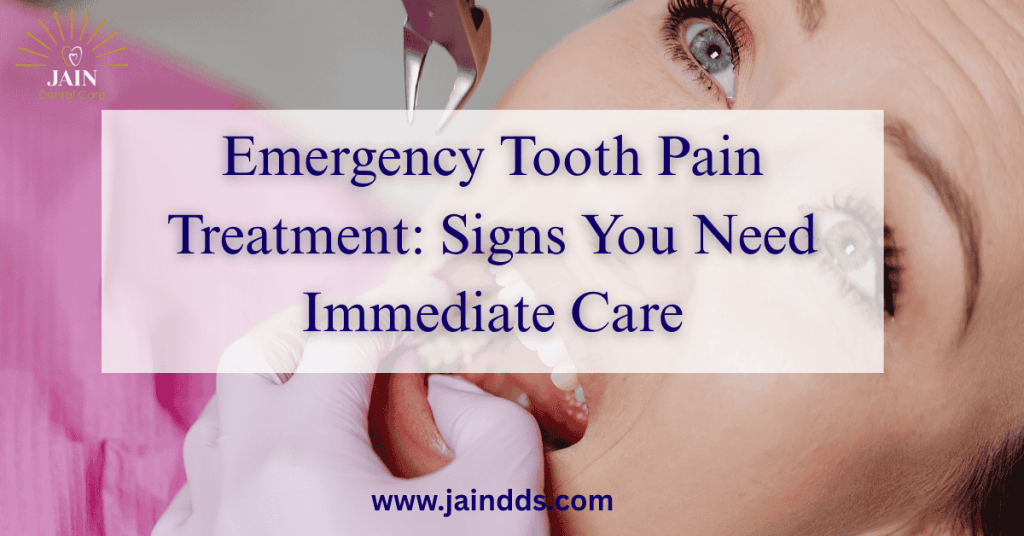 Emergency Tooth Pain Treatment Signs You Need Immediate Care in Atlanta