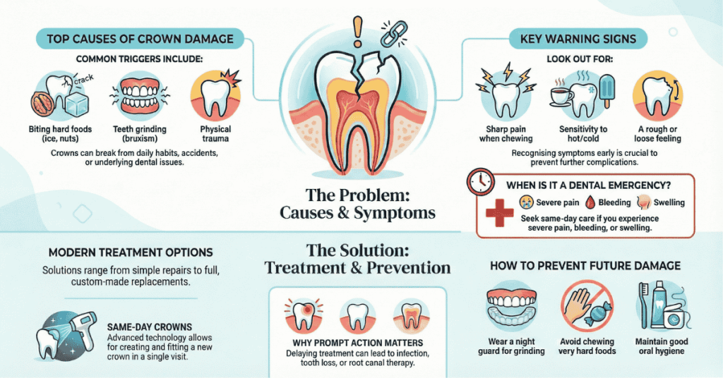What Is a Dental Crown and Why Does It Break