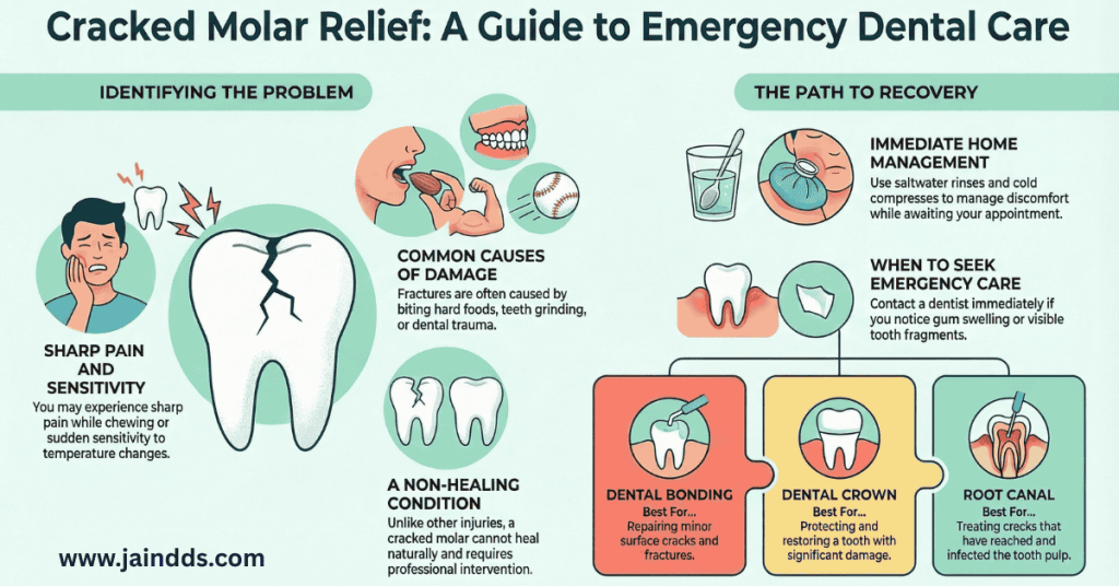 cracked molar relief a guide to emergency dental care